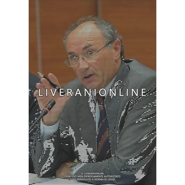 MILANO 3/8/2011 UNICREDIT VIA T. GROSSI PRESENTAZIONE RISULTATI SECONDO TRIMESTRE UNICREDIT NELLA FOTO FEDERICO GHIZZONI FOTO BROMANO/AG ALDO LIVERANI