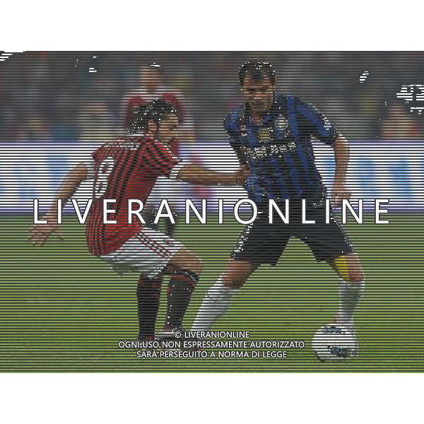 Supercoppa TIM Cup 2011 Milan-Inter Pechino (Cina) - 06.08.2011 Milan-Inter Nella Foto:stankovic dejan -gattuso gennaro /Ph.Vitez-Ag. Aldo Liverani