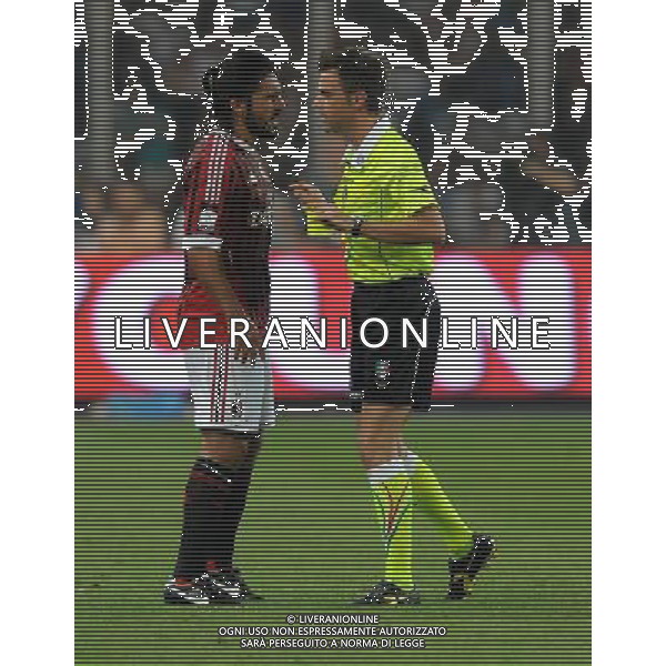 Supercoppa TIM Cup 2011 Milan-Inter Pechino (Cina) - 06.08.2011 Milan-Inter Nella Foto:gattuso ammonito /Ph.Vitez-Ag. Aldo Liverani