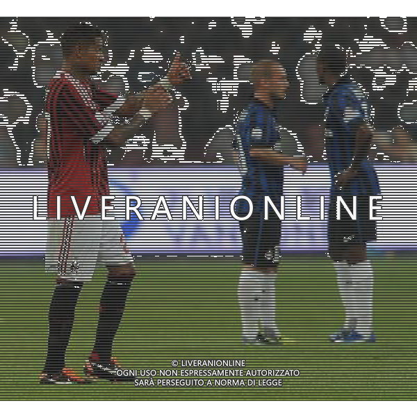 Supercoppa TIM Cup 2011 Milan-Inter Pechino (Cina) - 06.08.2011 Milan-Inter Nella Foto:boateng esulta /Ph.Vitez-Ag. Aldo Liverani