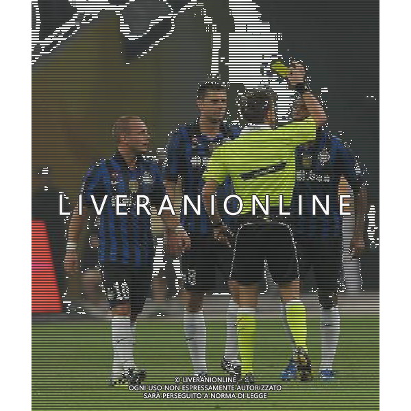 Supercoppa TIM Cup 2011 Milan-Inter Pechino (Cina) - 06.08.2011 Milan-Inter Nella Foto:eto\'o ammonito /Ph.Vitez-Ag. Aldo Liverani