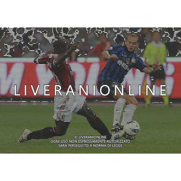 Supercoppa TIM Cup 2011 Milan-Inter Pechino (Cina) - 06.08.2011 Milan-Inter Nella Foto:sneijder seedorf /Ph.Vitez-Ag. Aldo Liverani