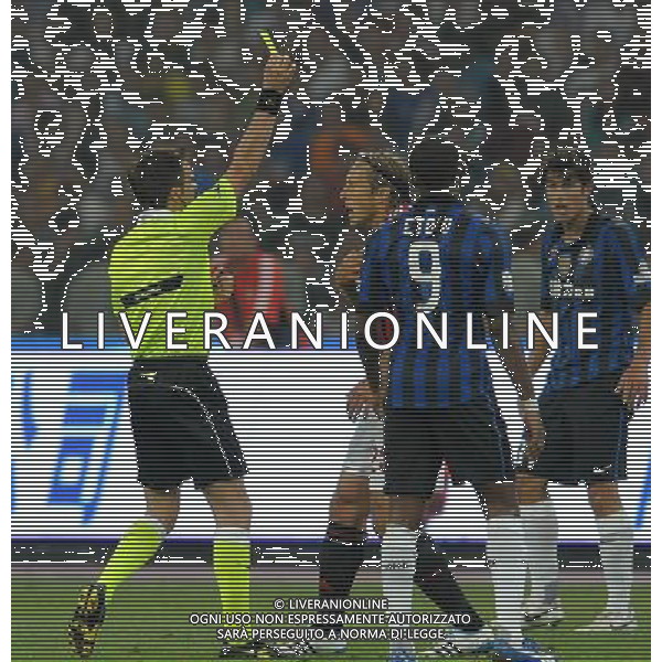 Supercoppa TIM Cup 2011 Milan-Inter Pechino (Cina) - 06.08.2011 Milan-Inter Nella Foto: massimo ambrosini ammonito /Ph.Vitez-Ag. Aldo Liverani
