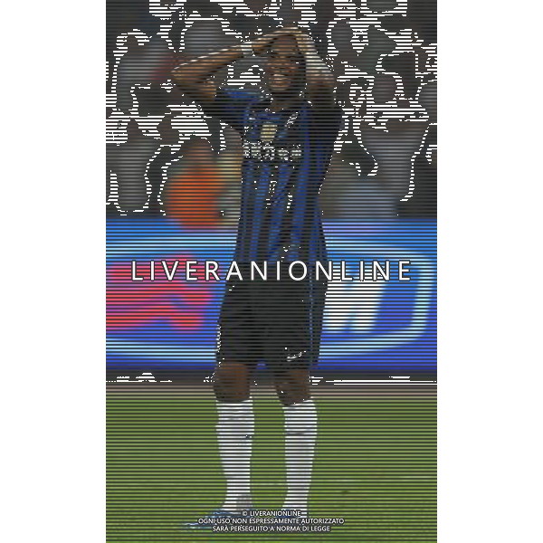 Supercoppa TIM Cup 2011 Milan-Inter Pechino (Cina) - 06.08.2011 Milan-Inter Nella Foto:delusione eto\'o samuel /Ph.Vitez-Ag. Aldo Liverani