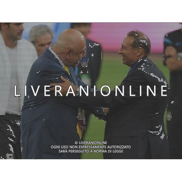 Supercoppa TIM Cup 2011 Milan-Inter Pechino (Cina) - 06.08.2011 Milan-Inter Nella Foto:adriano galliani paolillo ernesto /Ph.Vitez-Ag. Aldo Liverani