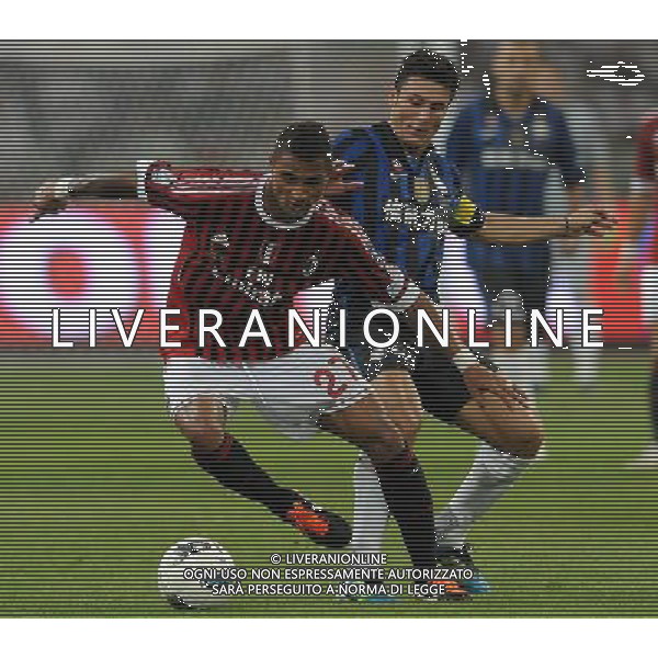 Supercoppa TIM Cup 2011 Milan-Inter Pechino (Cina) - 06.08.2011 Milan-Inter Nella Foto:Kevin Prince Boateng-Javier Zanetti /Ph.Vitez-Ag. Aldo Liverani
