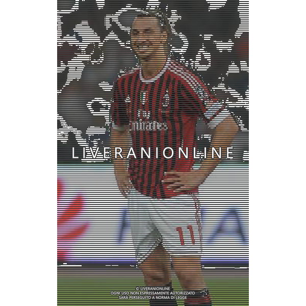 Supercoppa TIM Cup 2011 Milan-Inter Pechino (Cina) - 06.08.2011 Milan-Inter Nella Foto:Zlatan Ibrahimovic /Ph.Vitez-Ag. Aldo Liverani