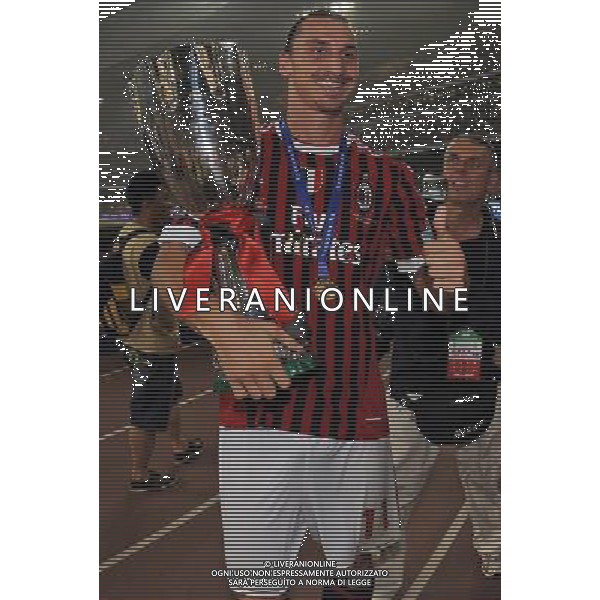 Supercoppa TIM Cup 2011 Milan-Inter Pechino (Cina) - 06.08.2011 Milan-Inter Nella Foto:Zlatan Ibrahimovic /Ph.Vitez-Ag. Aldo Liverani