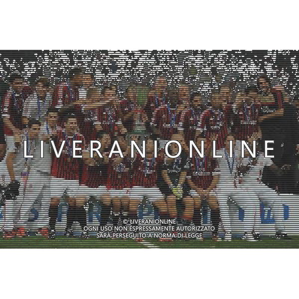 Supercoppa TIM Cup 2011 Milan-Inter Pechino (Cina) - 06.08.2011 Milan-Inter Nella Foto:Premiazione /Ph.Vitez-Ag. Aldo Liverani