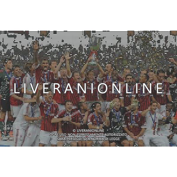 Supercoppa TIM Cup 2011 Milan-Inter Pechino (Cina) - 06.08.2011 Milan-Inter Nella Foto:Premiazione /Ph.Vitez-Ag. Aldo Liverani