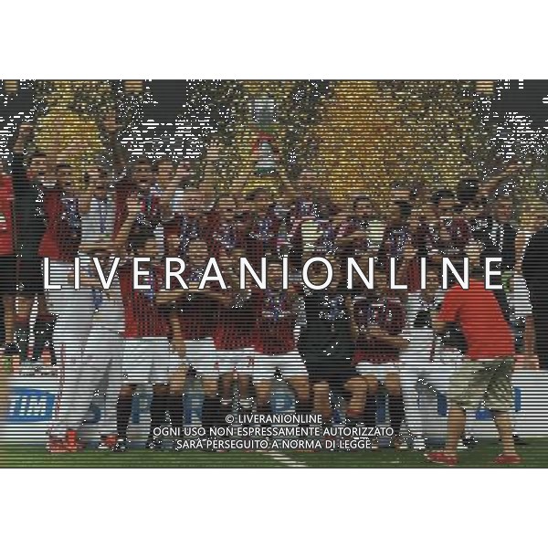 Supercoppa TIM Cup 2011 Milan-Inter Pechino (Cina) - 06.08.2011 Milan-Inter Nella Foto:Premiazione /Ph.Vitez-Ag. Aldo Liverani