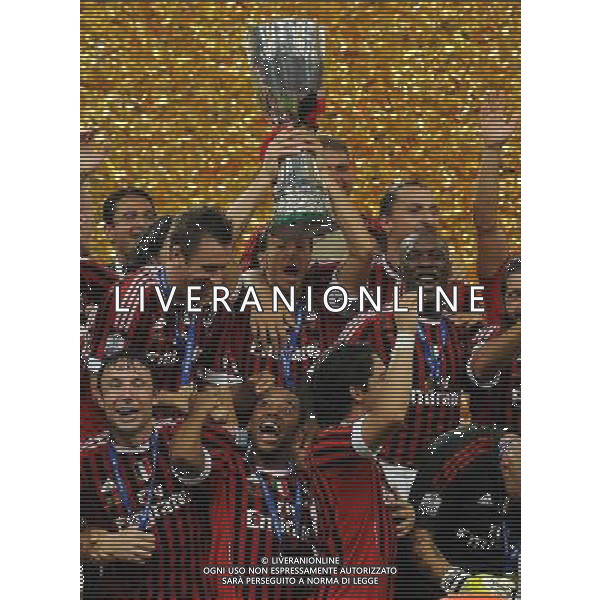 Supercoppa TIM Cup 2011 Milan-Inter Pechino (Cina) - 06.08.2011 Milan-Inter Nella Foto:Premiazione /Ph.Vitez-Ag. Aldo Liverani