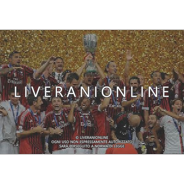 Supercoppa TIM Cup 2011 Milan-Inter Pechino (Cina) - 06.08.2011 Milan-Inter Nella Foto:Premiazione /Ph.Vitez-Ag. Aldo Liverani