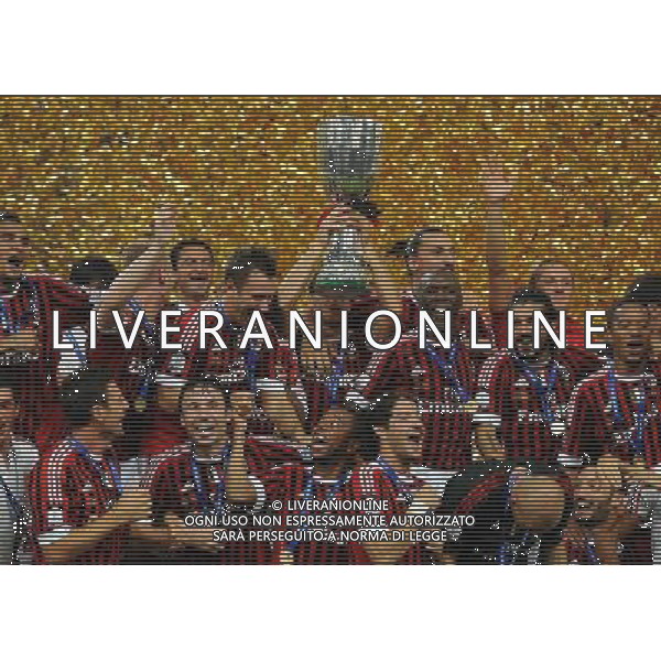 Supercoppa TIM Cup 2011 Milan-Inter Pechino (Cina) - 06.08.2011 Milan-Inter Nella Foto:Premiazione /Ph.Vitez-Ag. Aldo Liverani