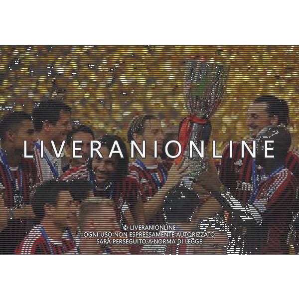 Supercoppa TIM Cup 2011 Milan-Inter Pechino (Cina) - 06.08.2011 Milan-Inter Nella Foto:Premiazione /Ph.Vitez-Ag. Aldo Liverani