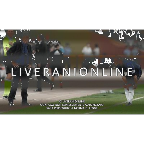 Supercoppa TIM Cup 2011 Milan-Inter Pechino (Cina) - 06.08.2011 Milan-Inter Nella Foto:Wesley Sneijder-Gian Piero Gasperini /Ph.Vitez-Ag. Aldo Liverani