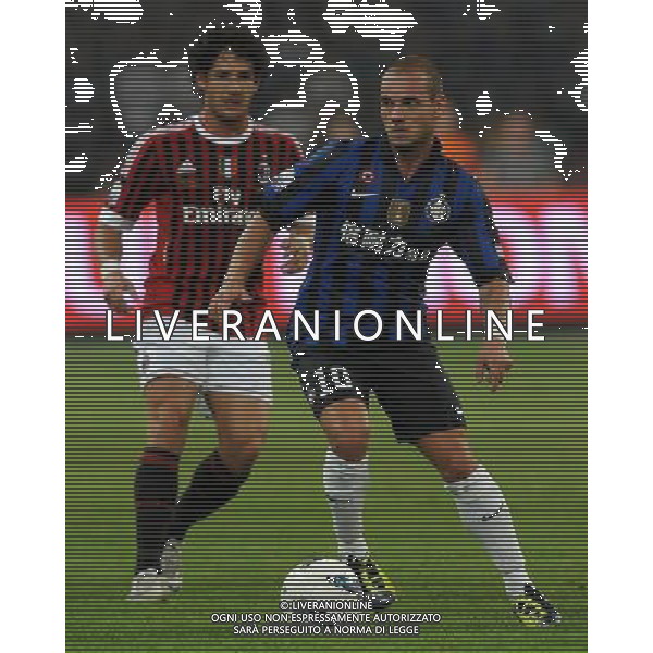 Supercoppa TIM Cup 2011 Milan-Inter Pechino (Cina) - 06.08.2011 Milan-Inter Nella Foto:Wesley Sneijder-Alexander Pato /Ph.Vitez-Ag. Aldo Liverani