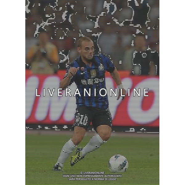 Supercoppa TIM Cup 2011 Milan-Inter Pechino (Cina) - 06.08.2011 Milan-Inter Nella Foto:Wesley Sneijder /Ph.Vitez-Ag. Aldo Liverani