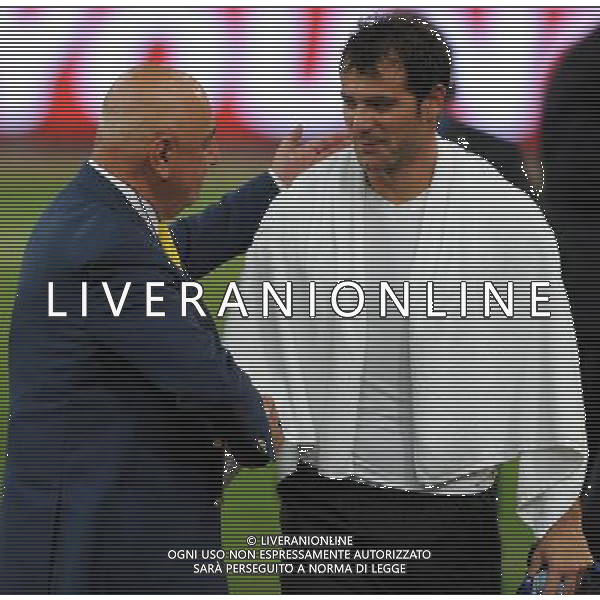 Supercoppa TIM Cup 2011 Milan-Inter Pechino (Cina) - 06.08.2011 Milan-Inter Nella Foto:Dejan Stankovic-Adriano Galliani /Ph.Vitez-Ag. Aldo Liverani