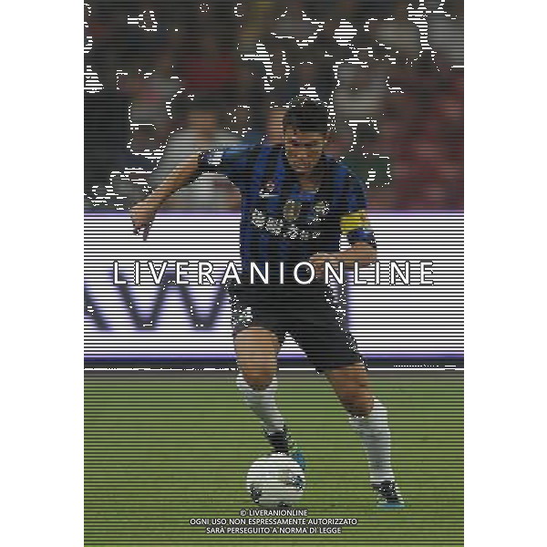 Supercoppa TIM Cup 2011 Milan-Inter Pechino (Cina) - 06.08.2011 Milan-Inter Nella Foto: javier zanetti /Ph.Vitez-Ag. Aldo Liverani