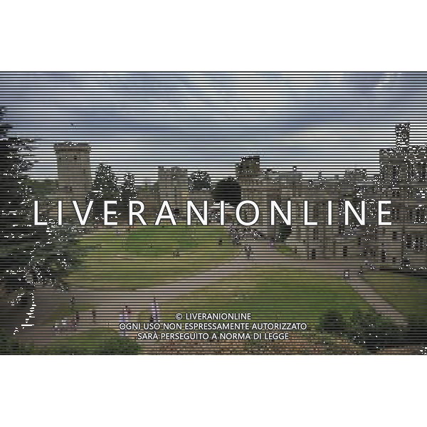 warwick castle - Il Castello di Warwick nella citta\' di Warwick, nella contea inglese del Warwickshire e si affaccia sul fiume Avon. ©photoshot/ALDO LIVERANI ONLY ITALY *** Local Caption *** .