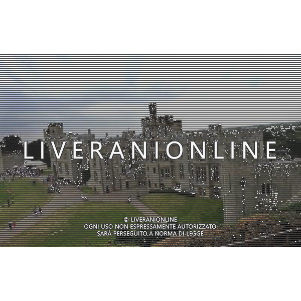 warwick castle - Il Castello di Warwick nella citta\' di Warwick, nella contea inglese del Warwickshire e si affaccia sul fiume Avon. ©photoshot/ALDO LIVERANI ONLY ITALY *** Local Caption *** .