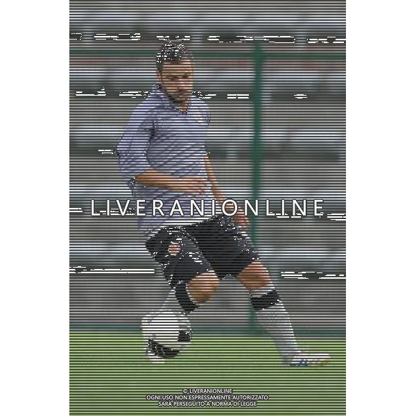 Coppa Italia - TIM Cup 2011-2012 Alessandria 6-08-2011 Alessandria - Casertana nella foto: Martini realizza l\'1 a 0 con un tocco morbido foto Roberto Garavaglia - ag. Aldo Liverani sas