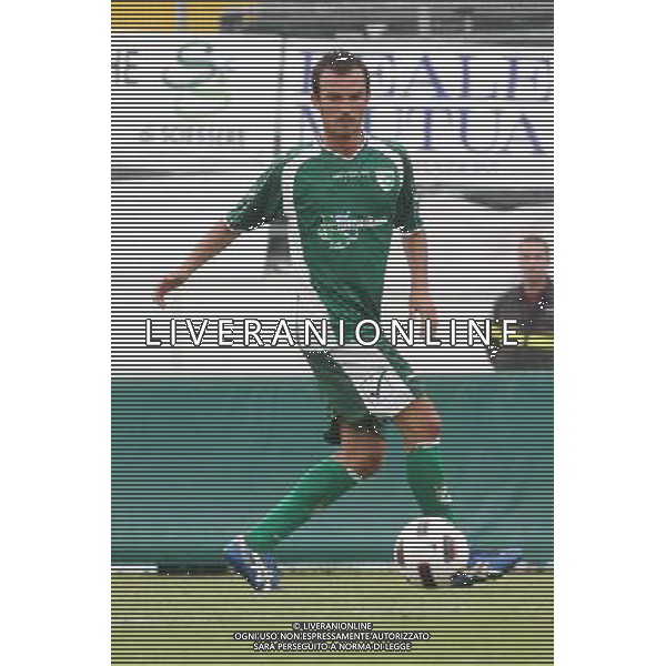 PORTOGRUARO (VE) 07/08/2011 COPPA ITALIA TIM CUP PORTOGRUARO-AVELLINO NELLA FOTO:CARDINALE ROBERTO FOTO PAOLA GARBUIO/AG.ALDO LIVERANI