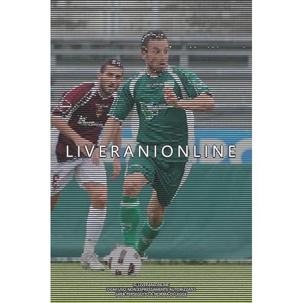 PORTOGRUARO (VE) 07/08/2011 COPPA ITALIA TIM CUP PORTOGRUARO-AVELLINO NELLA FOTO:DE ANGELIS GIANLUCA FOTO PAOLA GARBUIO/AG.ALDO LIVERANI