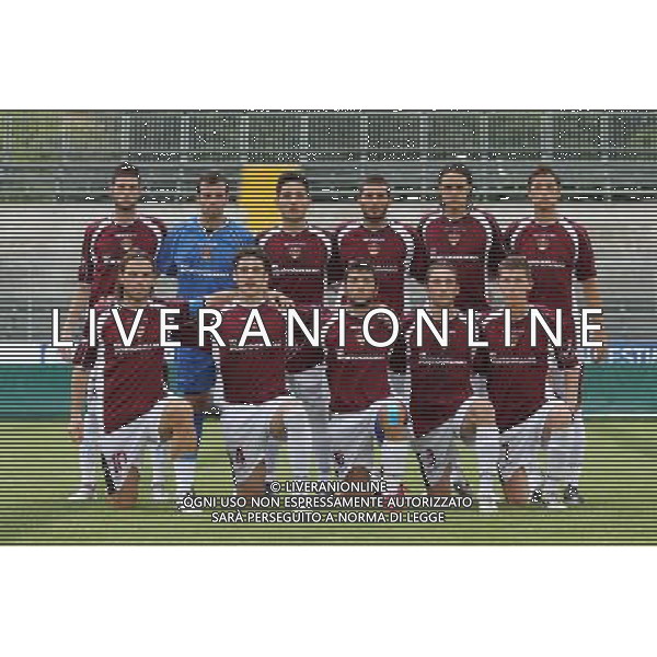 PORTOGRUARO (VE) 07/08/2011 COPPA ITALIA TIM CUP PORTOGRUARO-AVELLINO NELLA FOTO:FORMAZIONE DEL PORTOGRUARO 2011/2012 FOTO PAOLA GARBUIO/AG.ALDO LIVERANI