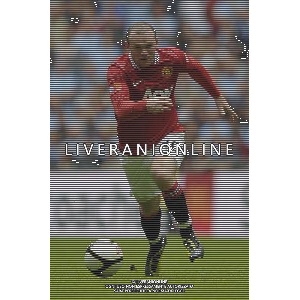 ©© Sean Ryan /IPS/© Sean Ryan /IPS/MAXPPP - 07/08/2011 ; London ; UK - Wayne Rooney of Manchester United.Manchester City v Manchester United.FA Community Shield.Wembley Stadium, London, .7/08/11 .Photo by Sean Ryan.Mobile 07971 400939 .(IPS PHOTO AGENCY) - 21 Delisle road - London SE28 0JD- tel: 020 88 55 1 008 - ******************* UK OUT *******************