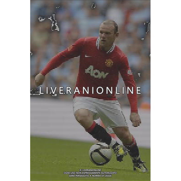©© Sean Ryan /IPS/© Sean Ryan /IPS/MAXPPP - 07/08/2011 ; London ; UK - Wayne Rooney of Manchester United .Manchester City v Manchester United.FA Community Shield.Wembley Stadium, London, .7/08/11 .Photo by Sean Ryan.Mobile 07971 400939 .(IPS PHOTO AGENCY) - 21 Delisle road - London SE28 0JD- tel: 020 88 55 1 008 - ******************* UK OUT *******************