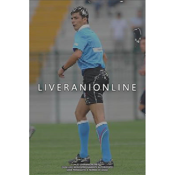 Coppa Italia - TIM Cup 2011-2012 Alessandria 6-08-2011 Alessandria - Casertana nella foto: l\'arbitro Gianluca Manganiello di Nichelino foto Roberto Garavaglia - ag. Aldo Liverani sas