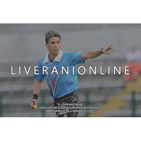Coppa Italia - TIM Cup 2011-2012 Alessandria 6-08-2011 Alessandria - Casertana nella foto: l\'arbitro Gianluca Manganiello di Nichelino foto Roberto Garavaglia - ag. Aldo Liverani sas