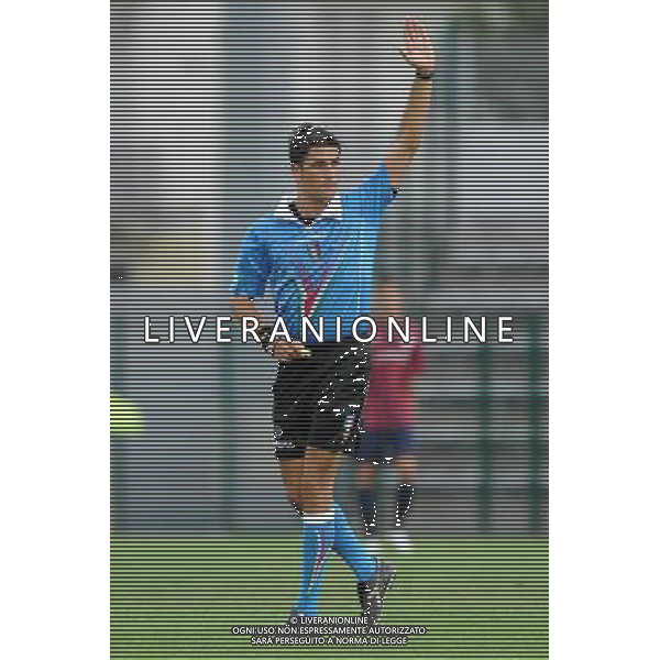 Coppa Italia - TIM Cup 2011-2012 Alessandria 6-08-2011 Alessandria - Casertana nella foto: l\'arbitro Gianluca Manganiello di Nichelino foto Roberto Garavaglia - ag. Aldo Liverani sas
