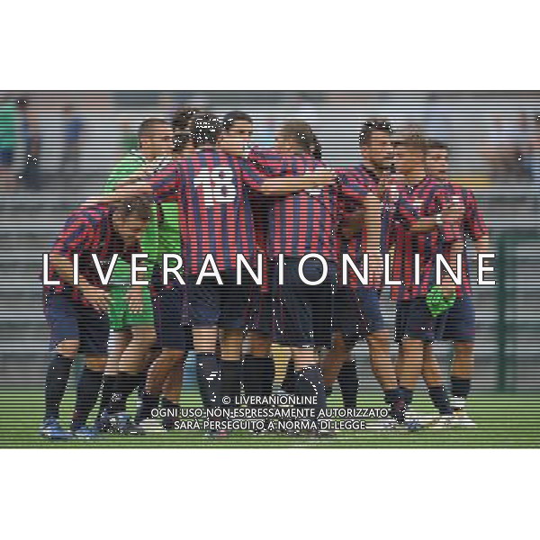 Coppa Italia - TIM Cup 2011-2012 Alessandria 6-08-2011 Alessandria - Casertana nella foto: i giocatori della Casertana foto Roberto Garavaglia - ag. Aldo Liverani sas