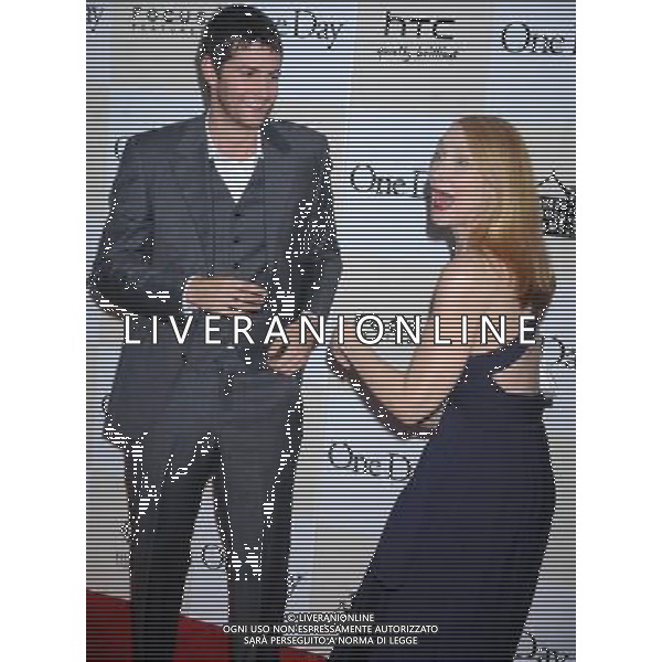 Jim Sturgess and Patricia Clarkson at the \'One Day\' New York Premiere - Outside Arrivals at the AMC Loews Lincoln Square 13 theater on August 8, 2011.