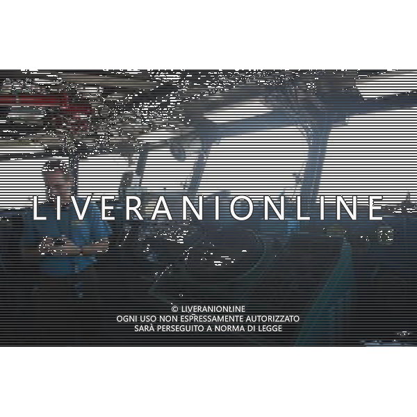 (110809) SAN DIEGO, Aug. 9, 2011 () Photo taken on Aug. 7, 2011 shows the control room on USS Midway in San Diego, California. USS Midway (CVB/CVA/CV 41) was an aircraft carrier of the United States Navy, the lead ship of her class, and the first to be commissioned after the end of World War II. Active in the Vietnam War and in Operation Desert Storm, she is currently a museum ship at the San Diego Aircraft Carrier Museum, in San Diego, California. (/Yang Lei) (wf)