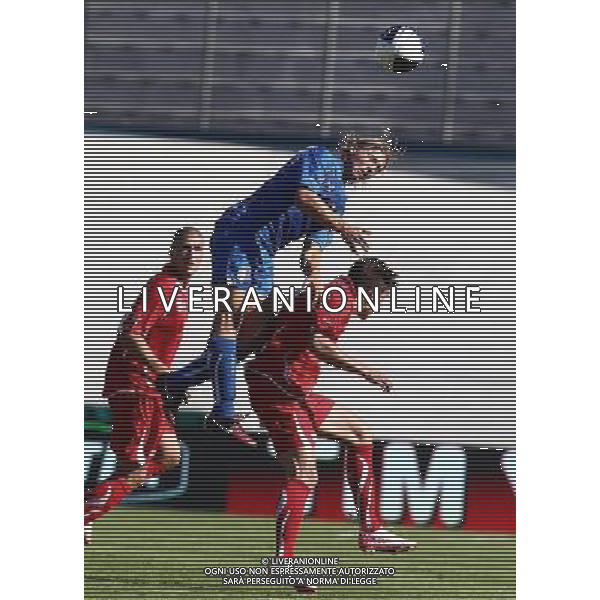 VARESE - 10/08/2011 - NAZIONALE UNDER 21 / AMICHEVOLE ITALIA VS SVIZZERA- NELLA FOTO: CRESCENZI - FOTO FRANCESCA SOLI / AGENZIA LIVERANI