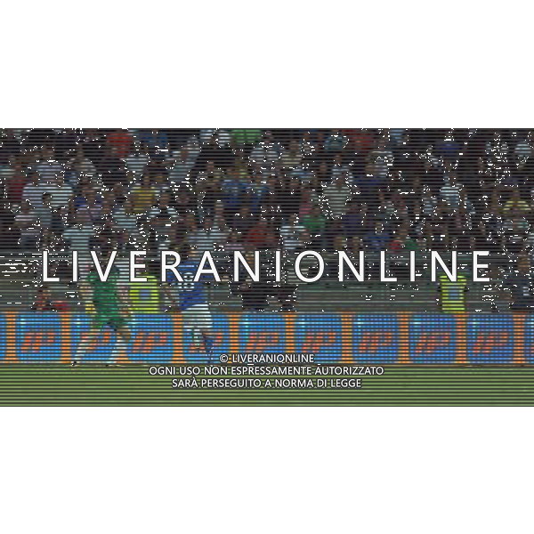 Amichevole Internazionale Bari - 10.08.2011 Italia-Spagna Nella Foto:montolivo gol /Ph.Vitez-Ag. Aldo Liverani