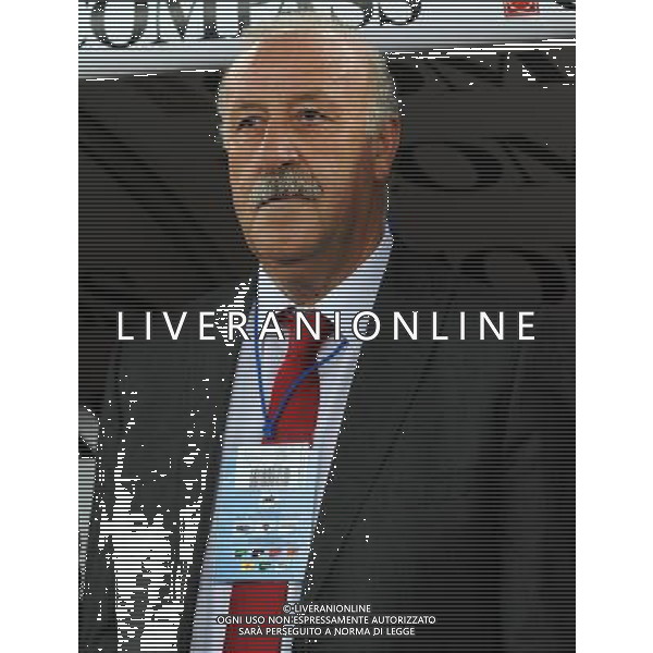 Amichevole Internazionale Bari - 10.08.2011 Italia-Spagna Nella Foto:del bosque /Ph.Vitez-Ag. Aldo Liverani