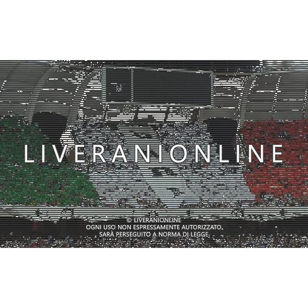 Amichevole Internazionale Bari - 10.08.2011 Italia-Spagna Nella Foto:coreografia /Ph.Vitez-Ag. Aldo Liverani