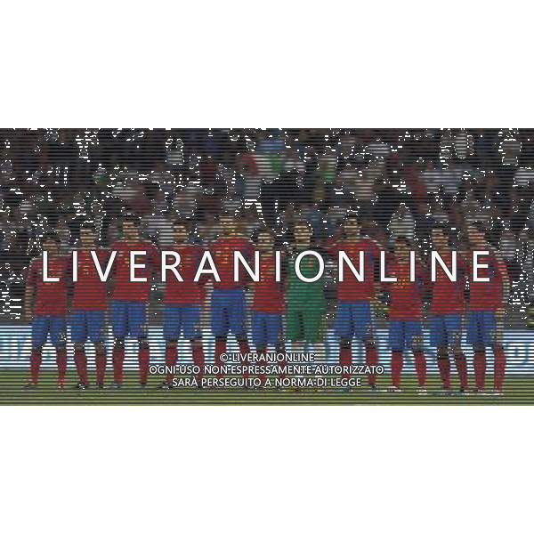 Amichevole Internazionale Bari - 10.08.2011 Italia-Spagna Nella Foto:spagna squadra /Ph.Vitez-Ag. Aldo Liverani