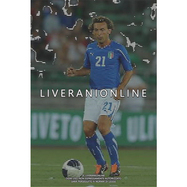 Amichevole Internazionale Bari - 10.08.2011 Italia-Spagna Nella Foto:pirlo /Ph.Vitez-Ag. Aldo Liverani