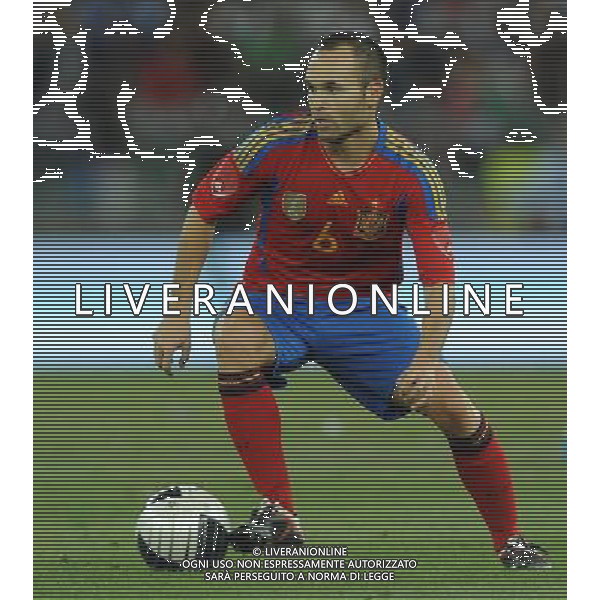 Amichevole Internazionale Bari - 10.08.2011 Italia-Spagna Nella Foto:iniesta /Ph.Vitez-Ag. Aldo Liverani