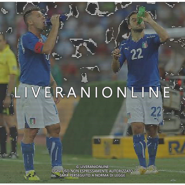 Amichevole Internazionale Bari - 10.08.2011 Italia-Spagna Nella Foto:rossi cassano /Ph.Vitez-Ag. Aldo Liverani