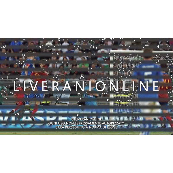 Amichevole Internazionale Bari - 10.08.2011 Italia-Spagna Nella Foto:occasione cassano /Ph.Vitez-Ag. Aldo Liverani