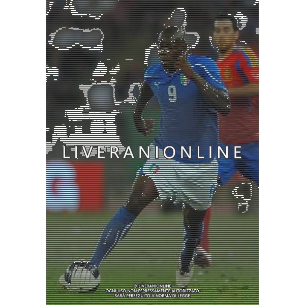 Amichevole Internazionale Bari - 10.08.2011 Italia-Spagna Nella Foto:balotelli /Ph.Vitez-Ag. Aldo Liverani