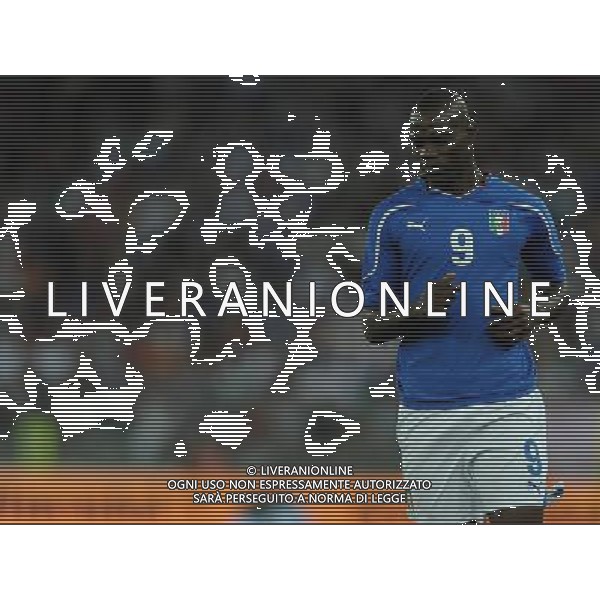 Amichevole Internazionale Bari - 10.08.2011 Italia-Spagna Nella Foto:balotelli /Ph.Vitez-Ag. Aldo Liverani