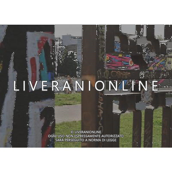 (110810) -- BERLIN, August 10, 2011 () -- Cyclist passes East Side Gallery, the largest remaining part of the former Berlin Wall in Berlin, capital of Germany on August 6, 2011. Berlin is marking the 50th anniversary of the Berlin Wall, which started building on August 13, 1961. (/Ma Ning)